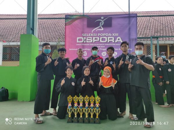 SMAN 1 TUREN KERAHKAN ATLET PENCAK SILAT TERBAIK DI SELEKSI POPDA KAB. MALANG 2020